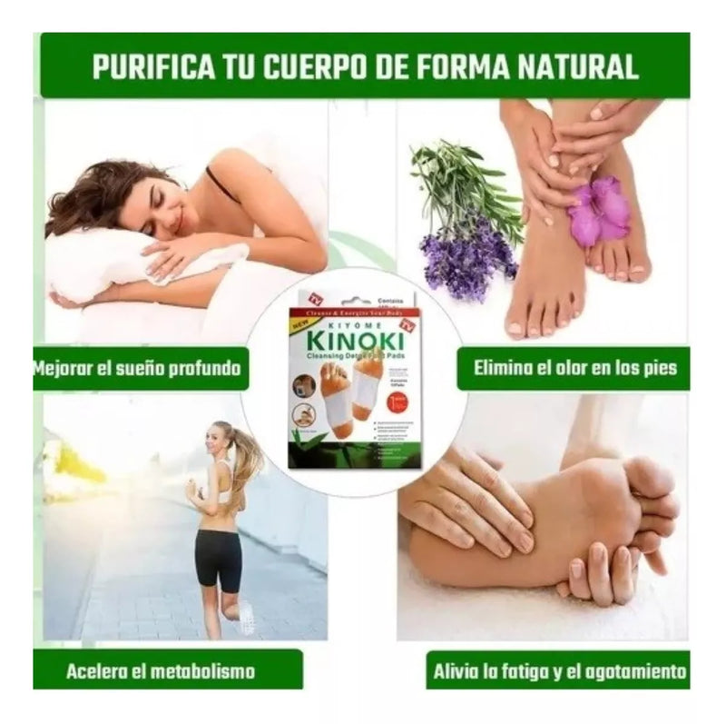 Parche Desintoxicante Kinoki X10 Und